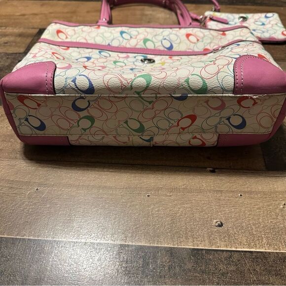 Coach Chelsea Multicolor Tote and Wristlet Set - Picture 3 of 14